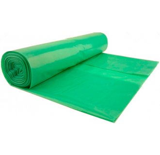 Мешки для мусора 360 литров ПВД зеленые 40 мкм 110*140