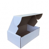 Картонная коробка для обуви 320*220*130 белая